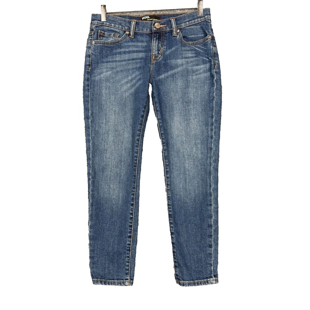 BDG Jeans Womens 28 Blue‎ Grazer Cigargette Crop Low Rise Medium Cotton Stretch